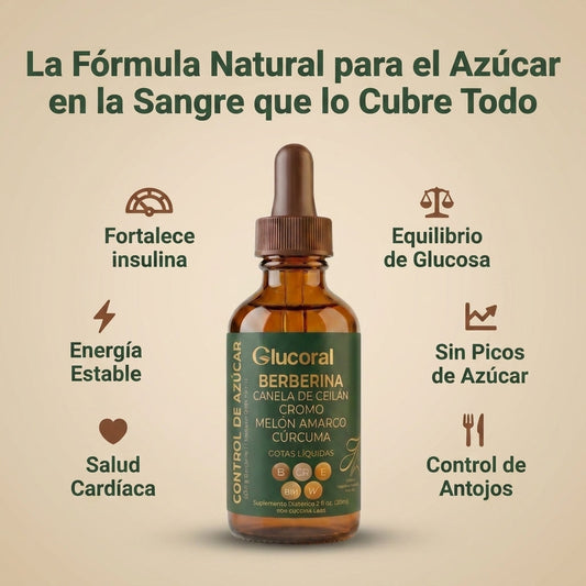 Glucoral® | Equilibrio de glucosa y bienestar total en una sola fórmula