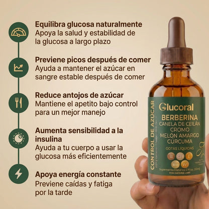 Glucoral® | Equilibrio de glucosa y bienestar total en una sola fórmula